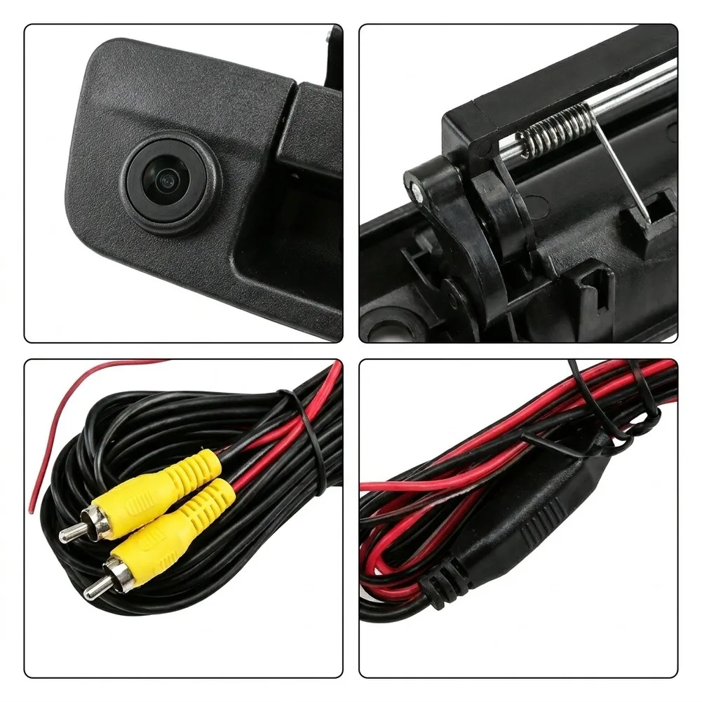 1PC Rearview Camera Tailgate Handle Backup For Dodge 2009-2017 Car Reverse Parking Recorder Accessory