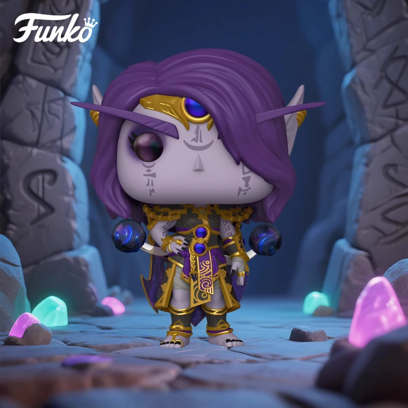

FUNKO POP World of Warcraft: Иллидан, Анджевин, Jaina, Xal'atath, украшение для рабочего стола, модель игрушки, Коллекционная модель