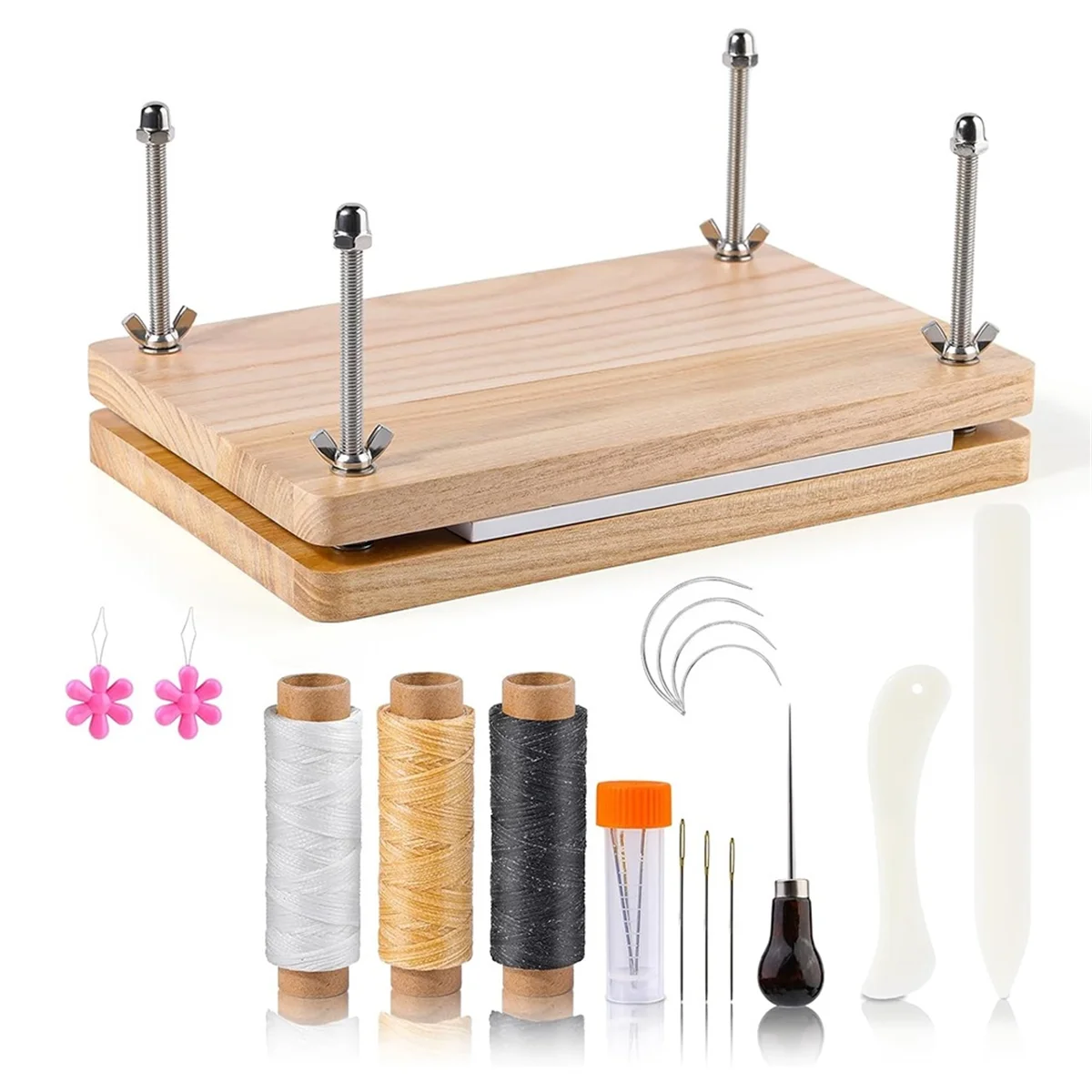 book bookbinding Book  KitsBookbinding Supplies Kit for Beginners Bone Folder Tool for DIY 7.9x11.6 Inch