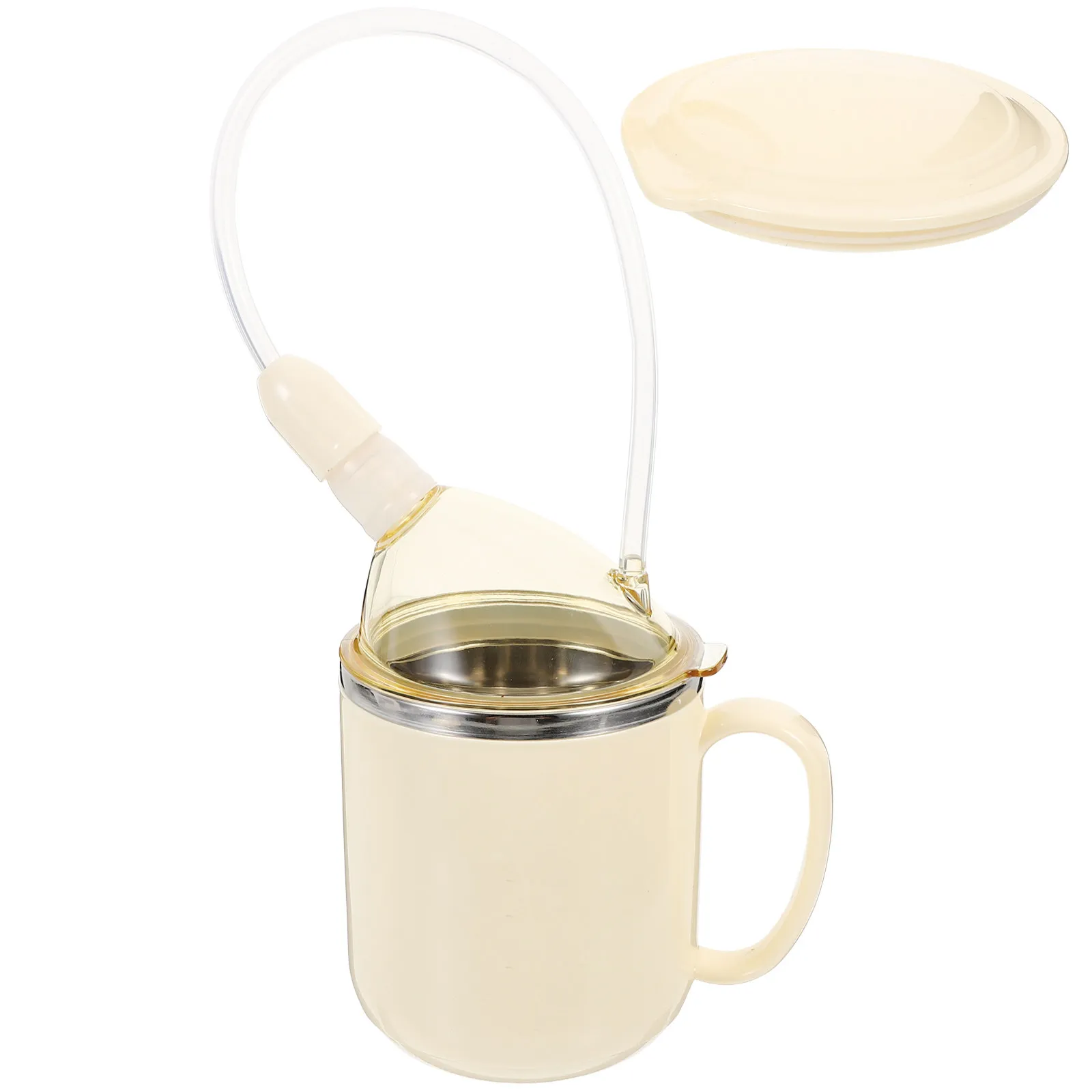 350ml-straw-sip-cup-stainless-steel-feeding-cup-double-wall-vacuum-insulated-lid-eco-friendly-for-disabled-elder-kids