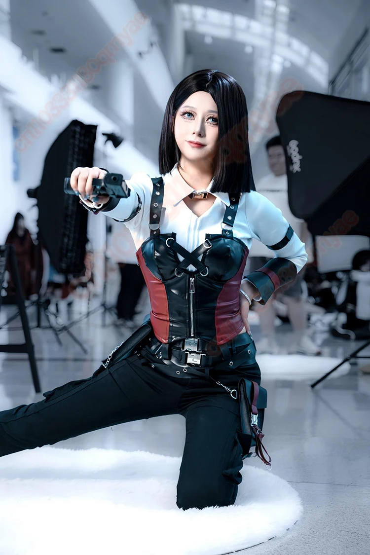 Game Love And Deepspace Miss Hunter Cosplay Costume Anime Hunter Heroine Female Wig Uniform Xavier Zayne Rafayel Party Girl Suit