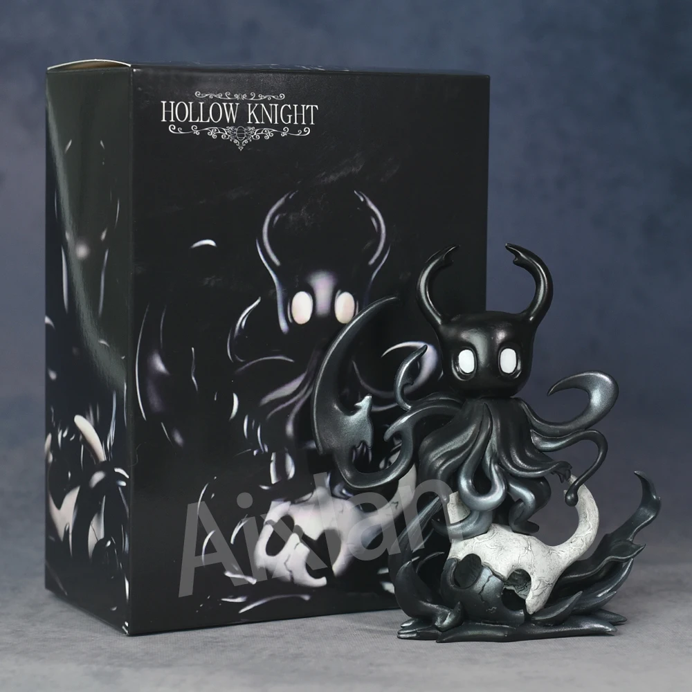 Aixlan The Hollow Knight Figure Shadow Knight 12 سم PVC Action Figure Amine هدية عيد ميلاد تمثال قابل للجمع #2