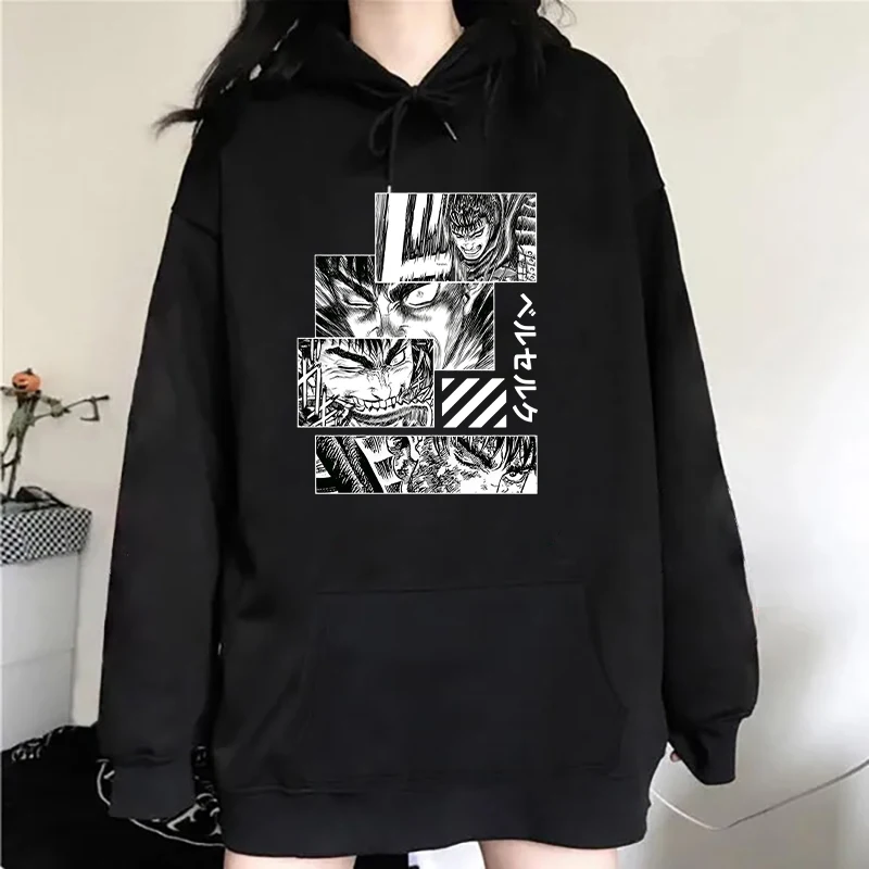 Funny Anime Printed Tops Harajuku Hoodie Fashion Sweatshirt Women Men Casual Pullover Hoodie