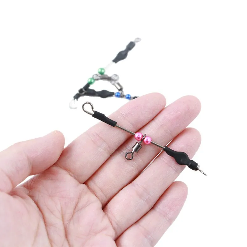 Juego de rodamientos giratorios Para Pesca, conector rápido Urfe Para Temporales Enganches Rapidos Para La Pesca Kolay Atma Aparati
