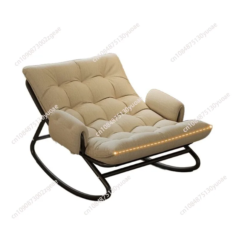 

New single sofa chair rocking chair balcony home leisure chair