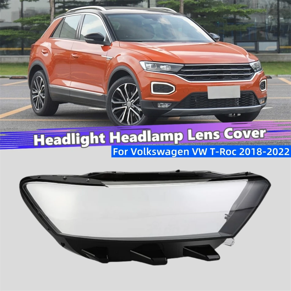 For Volkswagen VW T-Roc 2018 2019 2020 2021 2022 Accessories The Car Polycarbonate High Gloss Fully Transparent Protective Case