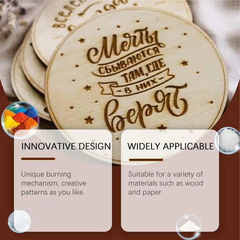 أداة قلم حرق الأخشاب ، موقد الخشب ، طقم افعلها بنفسك ، 3X ، استنسل