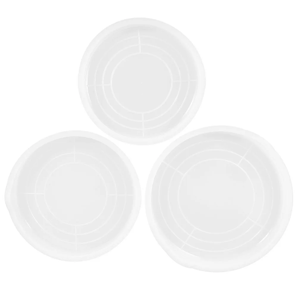 

3Pcs Dustproof Mixing Bowl Plastic Lid Anti Overflow Cover Egg Dough Kneading Kitchen Bowl Accessory Kitchen Supplies