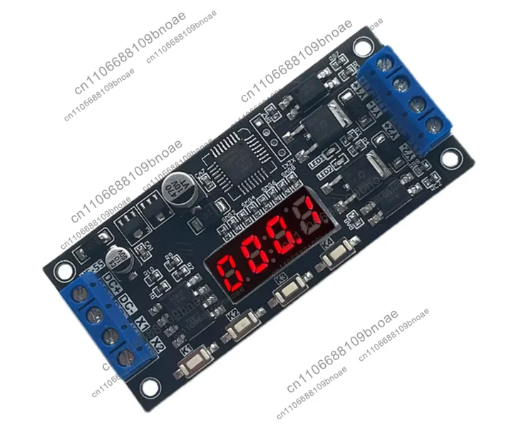 Yf-55 power supply dc 7-30v, 2 dual-channel high-power delay time module cycle switch control board 12v24v