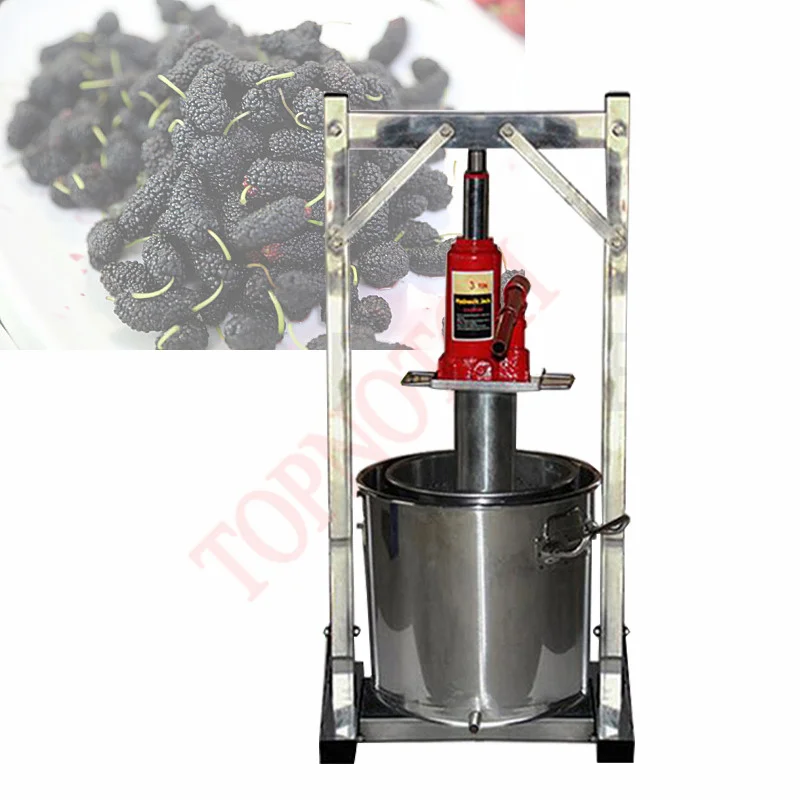 Manual Juice Pressing Machine Home Stainless Steel Juicer Self-brewing Grape Wine pressing Manor Fruit Ferment Presser