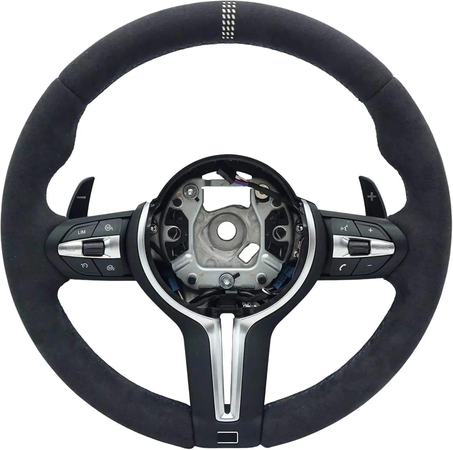 

Compatible For BMW F30 F20 F10 F01 F06 F07 F11 F22 F25 F26 F31 F34 F35 F80 F90 E70 E71 E84 E90 Full Suede M3 M5 E90 Steering Whe