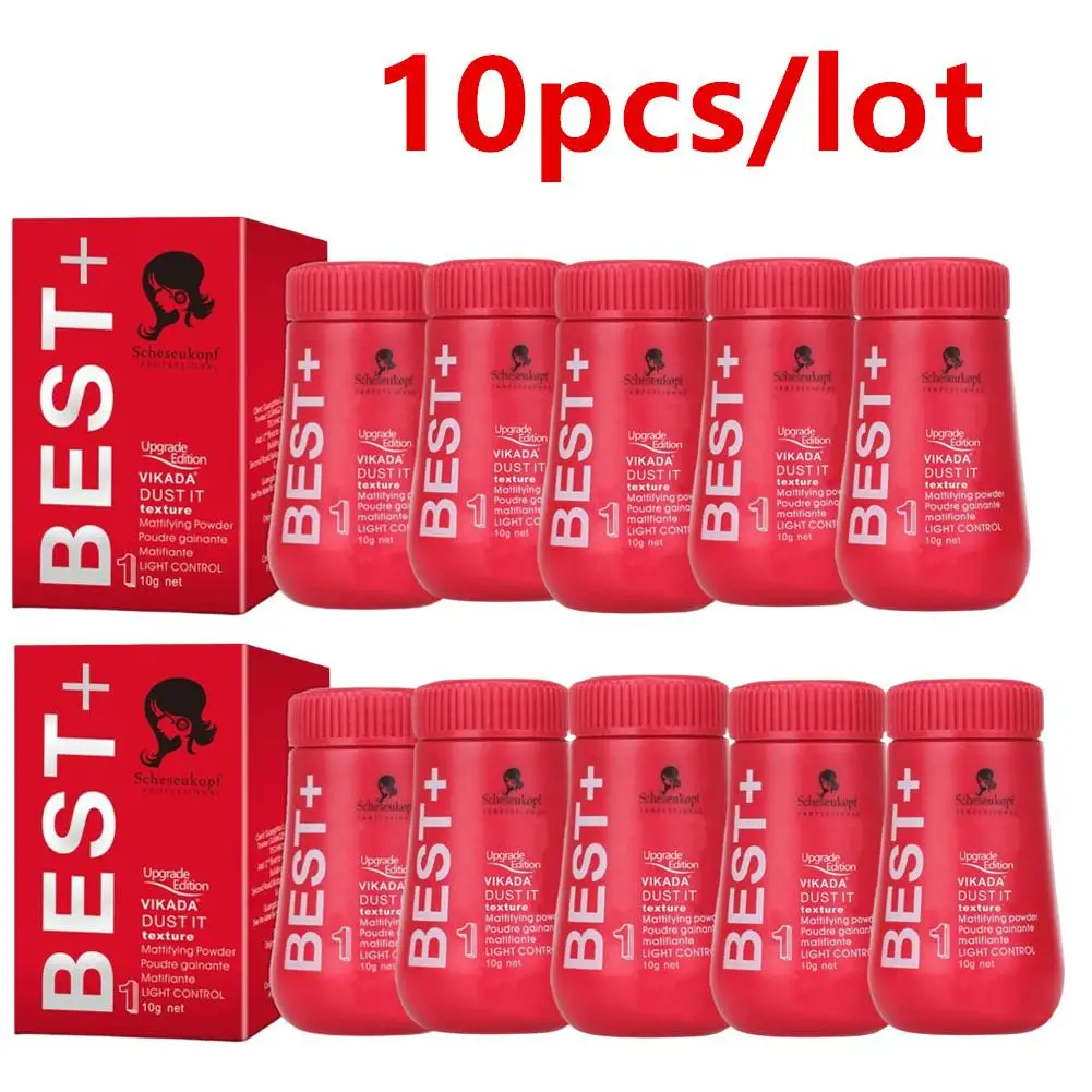 

10pcs With Box Hair Mattifying Powder Increases Hair Volume Captures Haircut Unisex Modeling Styling Hair Powder