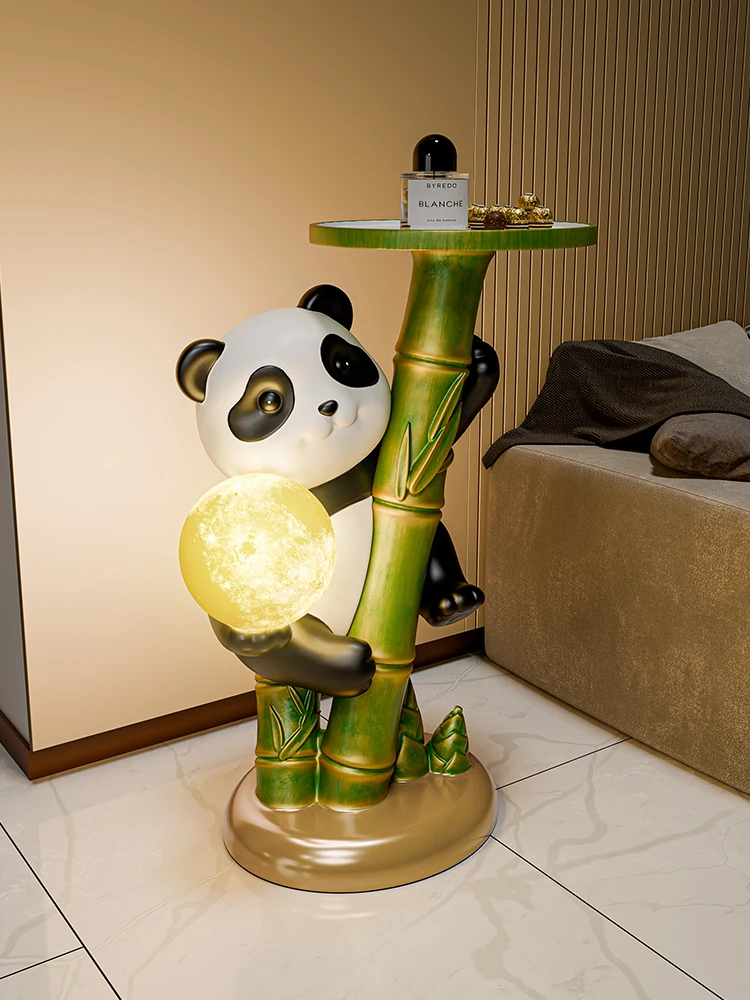 

Floor-standing Panda Living Room Decoration, Bedside Table Floor Lamp, Home TV Cabinet Sofa Next To The Housewarming Gift