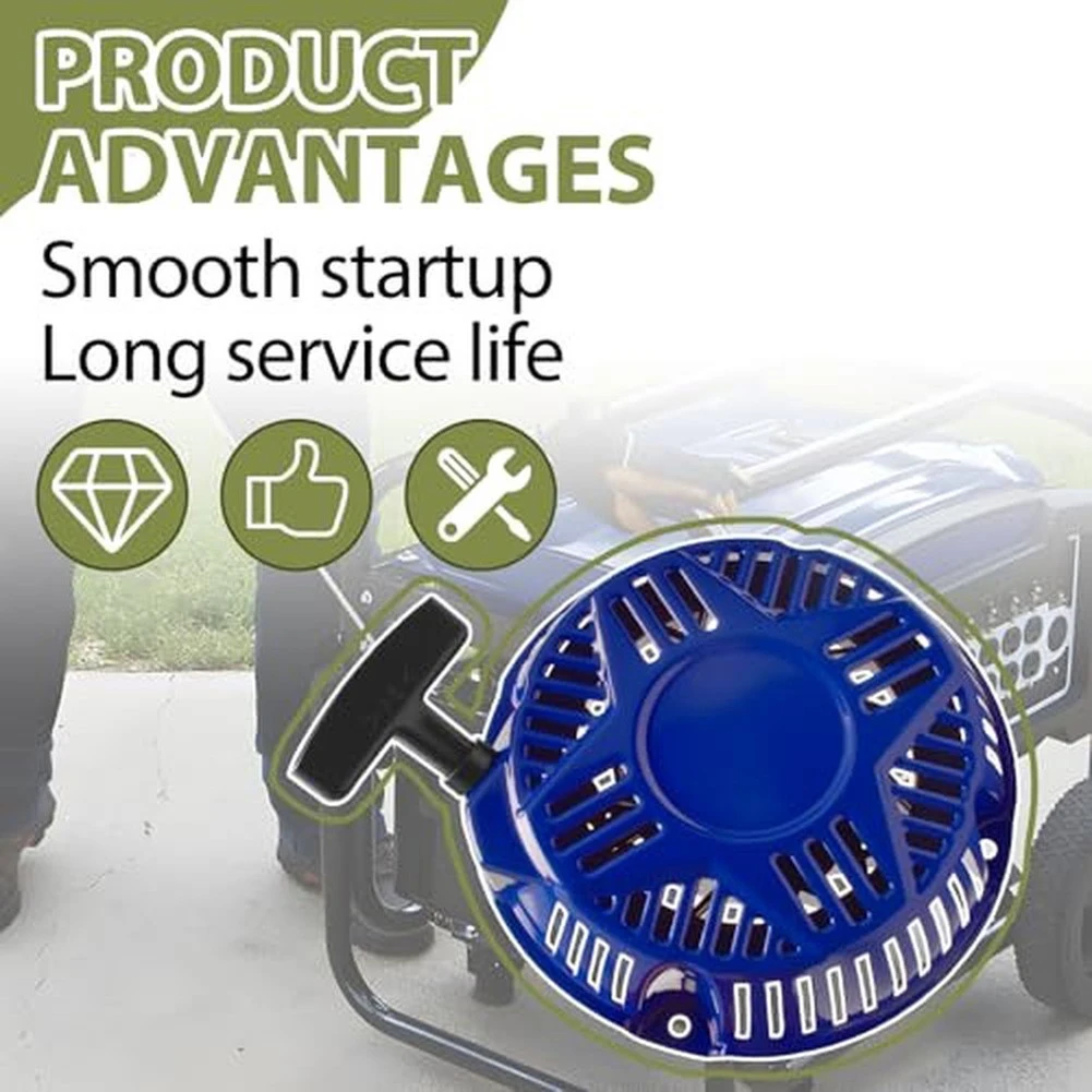 For Recoil Pull Starter for 212cc Engines Fits Replacement Numbers 759787 758653 for Pressure Washer Water Pump Equipment