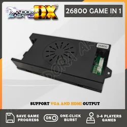 판도라 사가 DX 아케이드 박스, 게임 콘솔, PCB 보드, 40P, 5 핀 조이스틱 마더보드, 지지대 VGA HDMI, 26800 인 1, 신제품