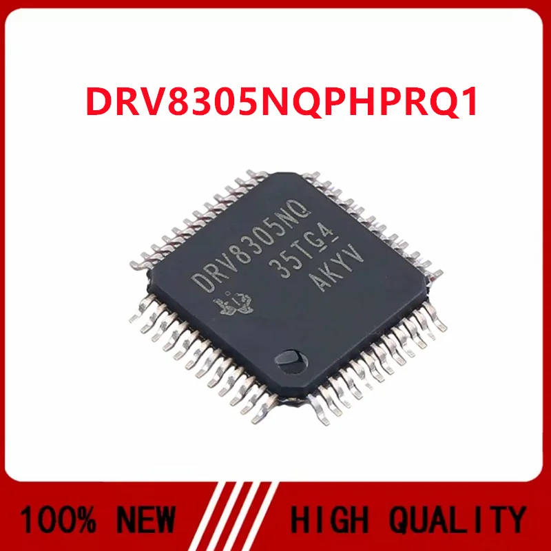 5PCS/LOT DRV8305NQPHPRQ1 DRV8305 DRV8305NQ HTQFP-48 Gate Driver Chip Brand new in stock original and authentic, fast shipping