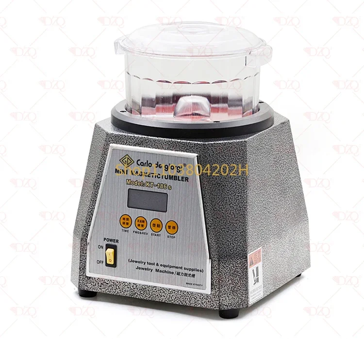 

Jewelry Metal Magnetic Polisher KT-100 Strong Magnetic Electromagnetic Polishing Trimming Deburring Grinding Machine