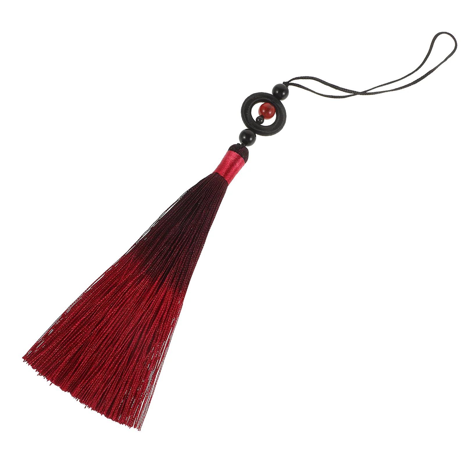 Ancient Costume Tassels Tai Chi Sword Spike Pendant Transport Beads Party Supplies Mask Fans