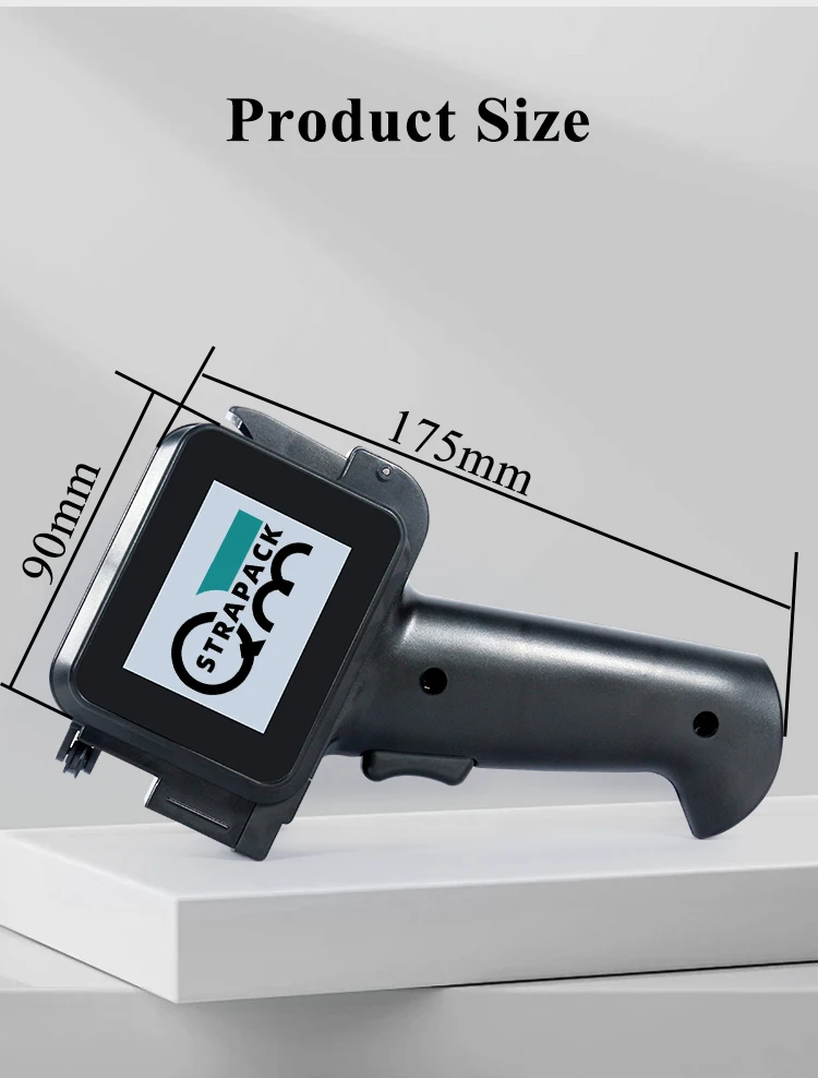 منتج جديد لعام 2026 طابعة نفاثة صغيرة محمولة باليد سريعة الجفاف لطباعة شعار الأعمال الصغيرة