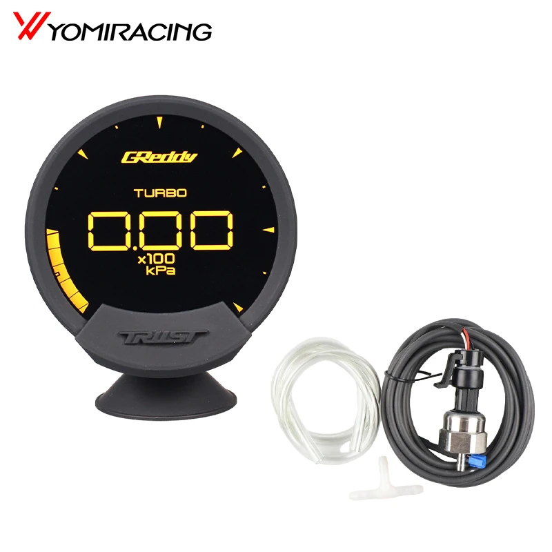 

Greddi Sirius 7 Colors LCD Head Up Display Boost Water&Oil Temp Oil Press RPM Fuel Pressure Air-fuel ratio EGT Gauge ﻿