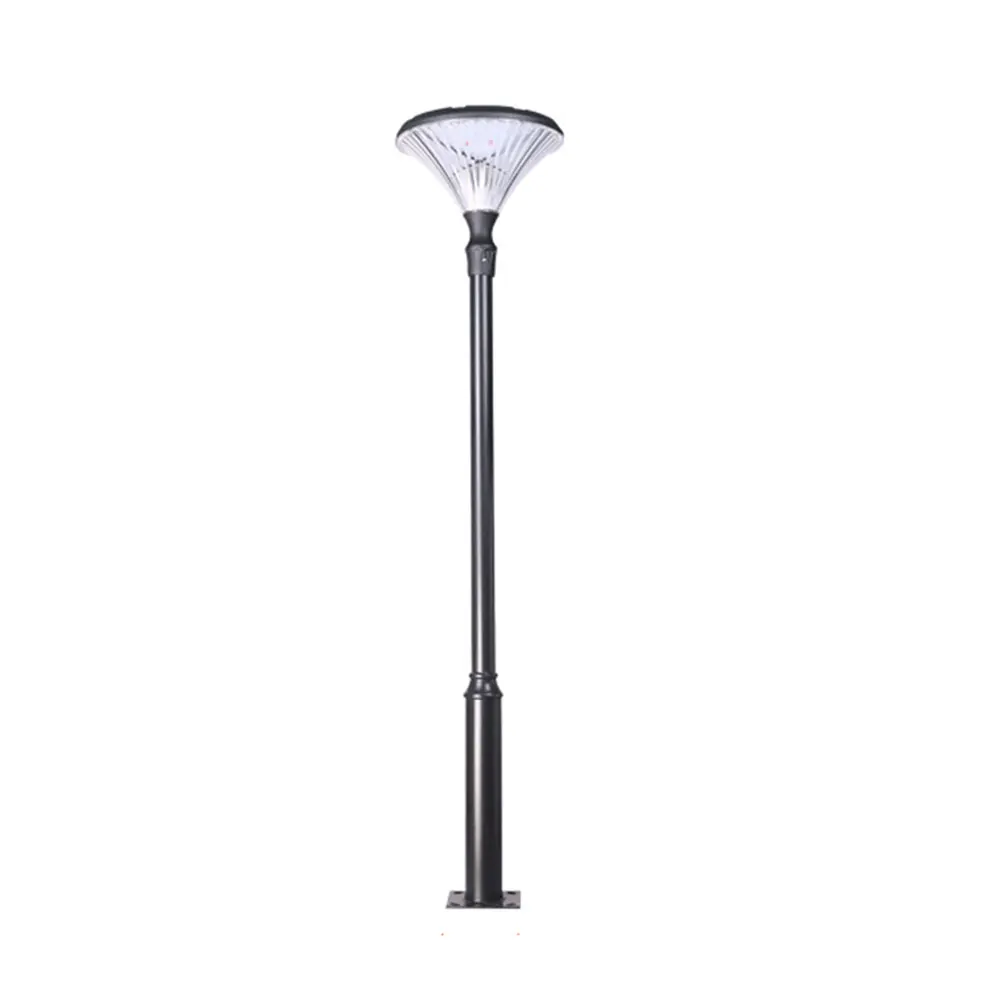 No Drill All Copper IP65 Solar Pillar Lamp Waterproof Outdoor Villa Courtyard Fence Gate Garden Landscape