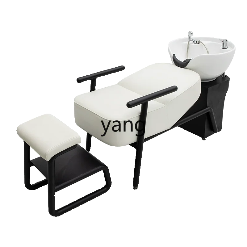 Ltt semi-lying shampoo bed hair salon simple ceramic basin hair salon flushing bed hair salon special
