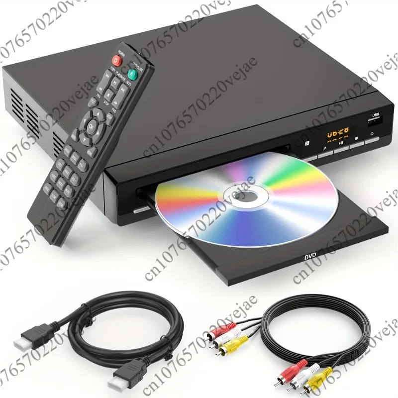 

Region-free DVD player for TV. Home CD. Support full format playback in HD