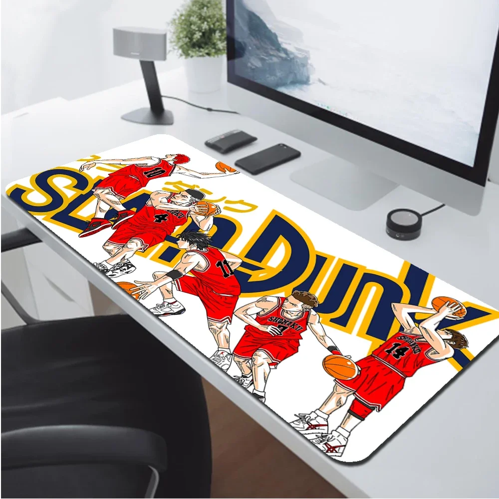 

Slam Dunk Mousepad Gamer Non-slip Large Mouse Pad Gaming Laptop Deskmat Pc Accessories Mausepad Mats Keyboard Cabinet Mause Mat