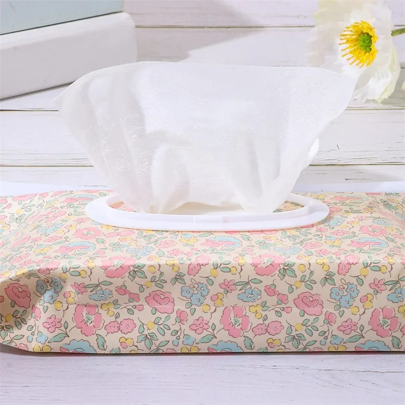 Bolsa Portátil para Lenços Umedecidos de Bebê com Fecho de Fivela, Estojo com Tampa Articulada e Alça de Pressão, Reutilizável e Recarregável para Viagem e Uso Externo