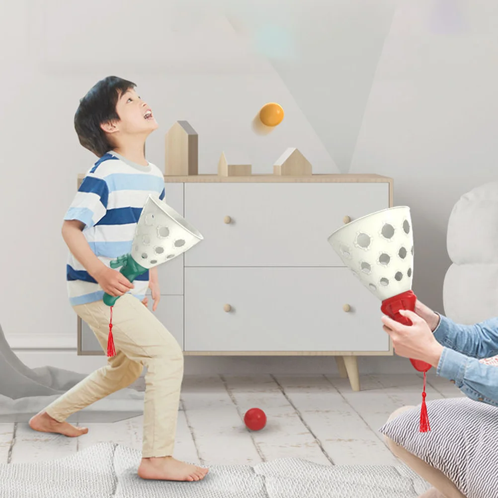 Jogo de bola de captura de catapulta de plástico Design compacto leve para brinquedo de bola de captura pop de lembrancinha de festa ao ar livre