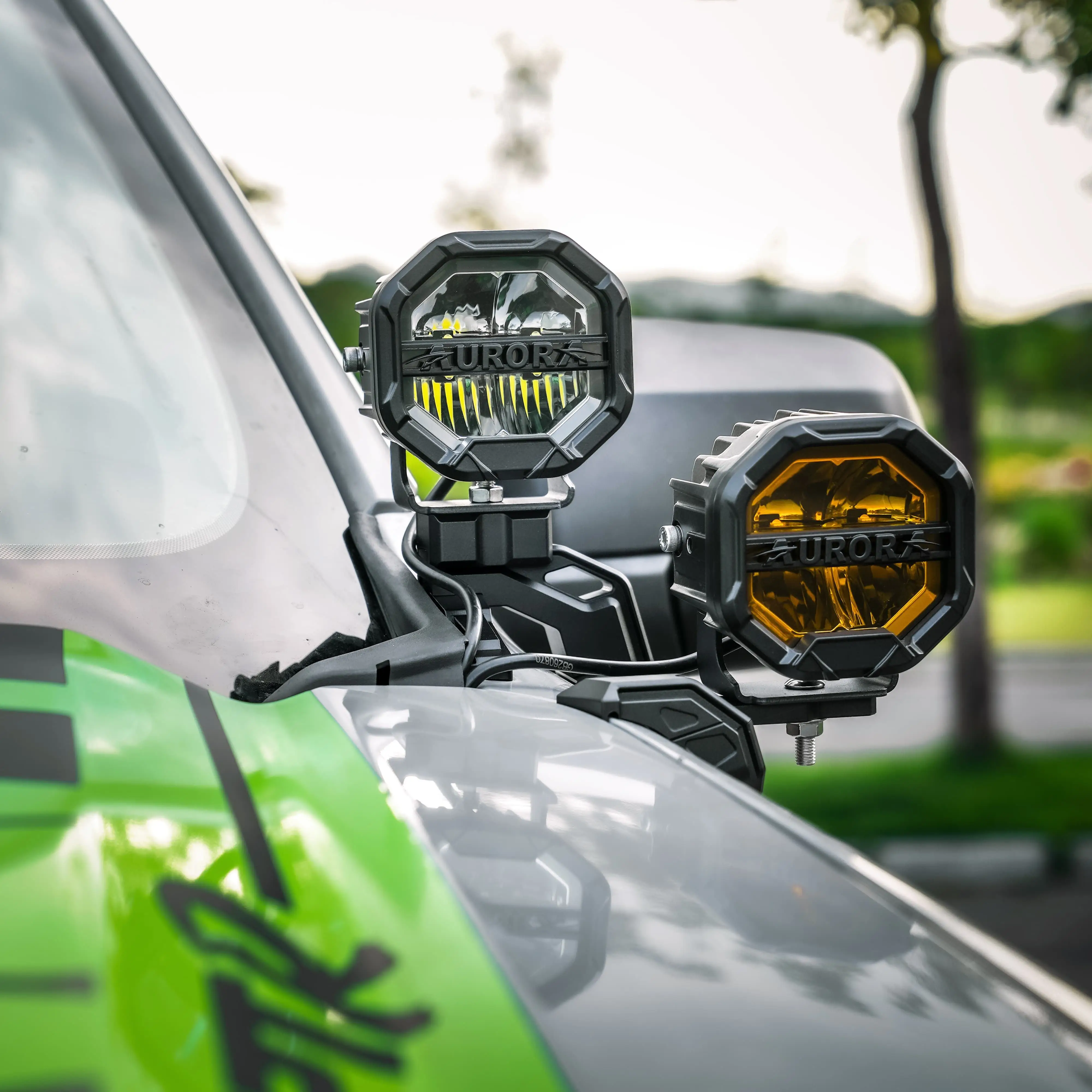 

A-pillar Dual Spotlight Bracket For Ford Ranger 2023-2025 Upgrade Ranger Modification Accessories Undamaging Installation