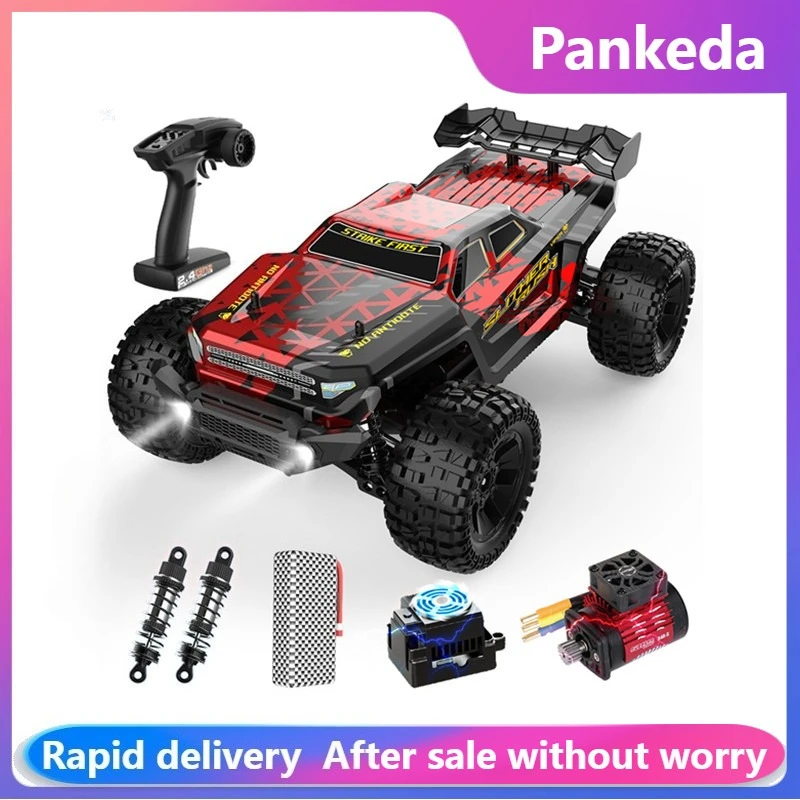 1:10 209E Upgraded version 90KM/H High-speed RC Car Brushless Four-wheel Drive Off-road Drift Professional Racing Car Boy's Toy