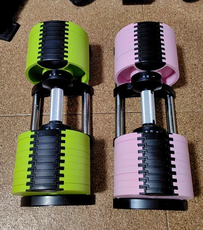 Home Gym Equipment Adjustable Dumbbell 2KG Increments 20KG 32KG 36KG 50LB 80LB Free Weights Dumbbells