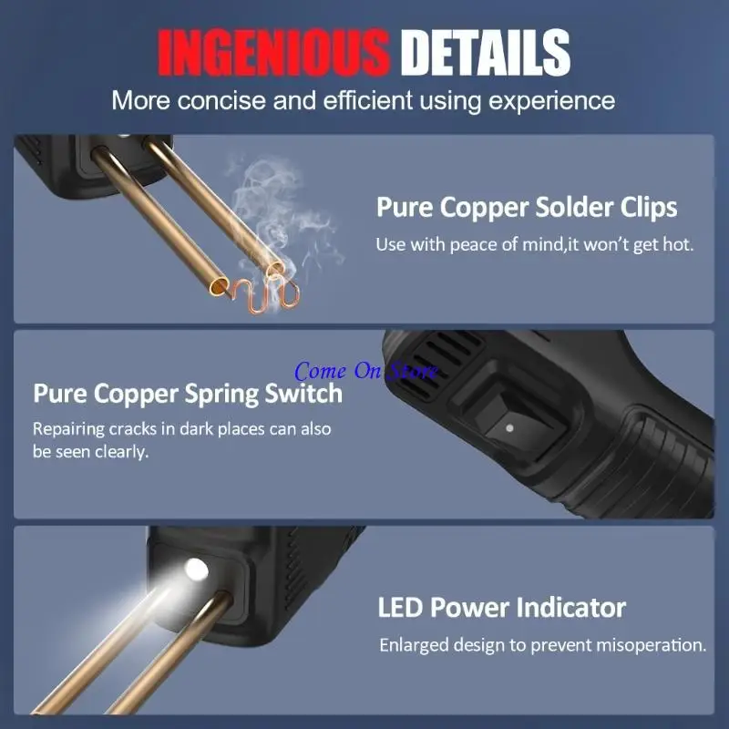 

M6CF Cordless Plastic Welding Plastic Welder Rechargeable Battery Powered Plastic Stapler Welding for Auto Bumper