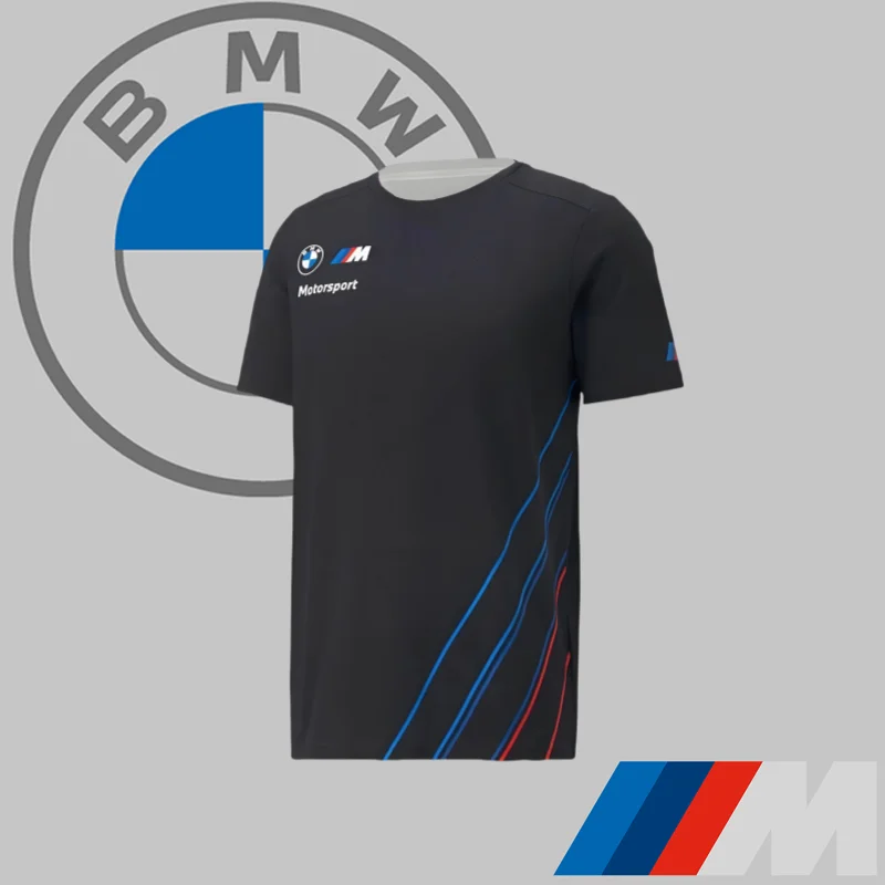 

Нью-Джерси, импортная мужская быстросохнущая футболка BMW M Power, высококачественный роскошный автомобильный бренд, повседневный спортивный мотоциклетный топ с короткими рукавами