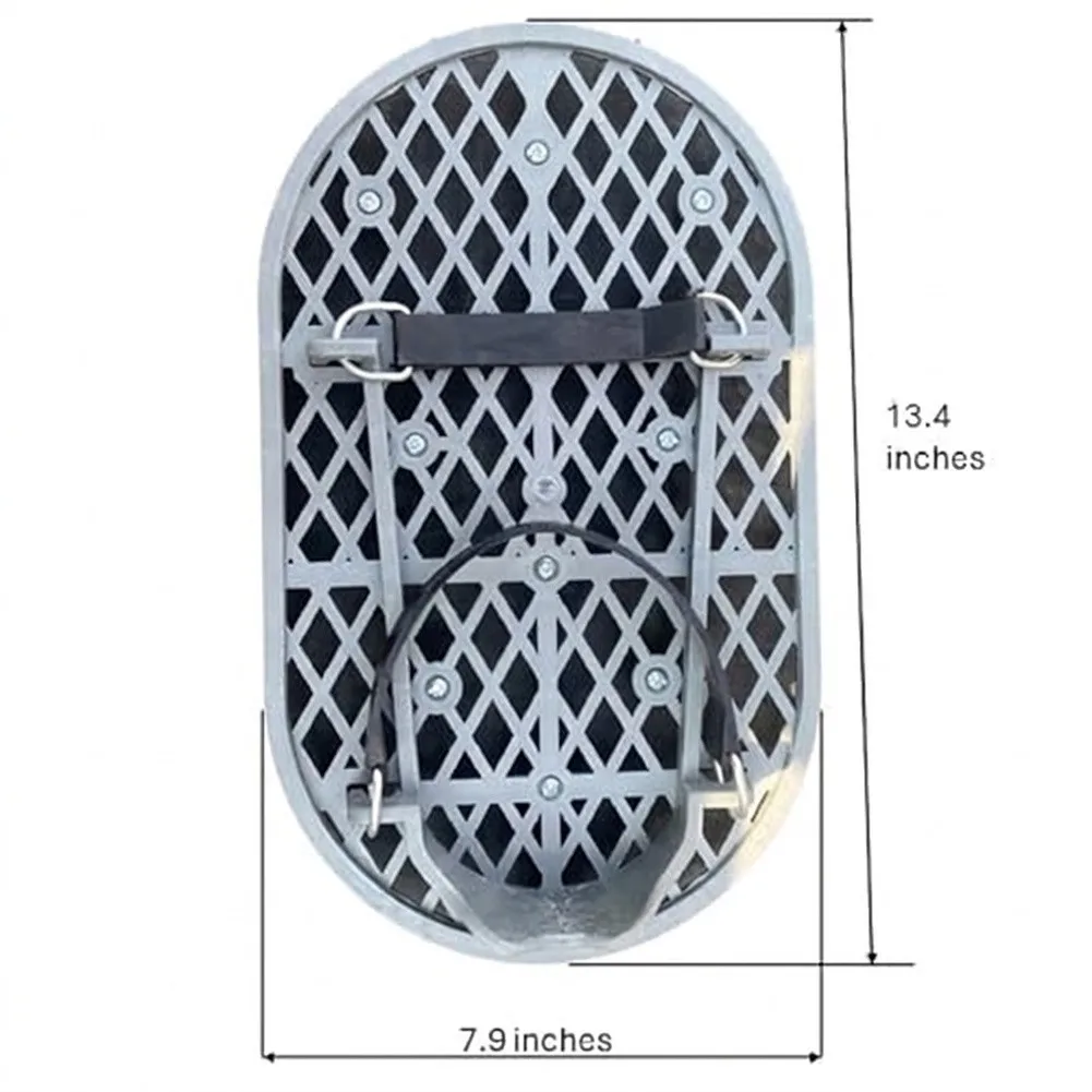 Work Shoes with Concrete Upper Treatment Lightweight ABS Engineering Plastic Nylon Strap Fit Blue 35.56x19.81x5.08cm