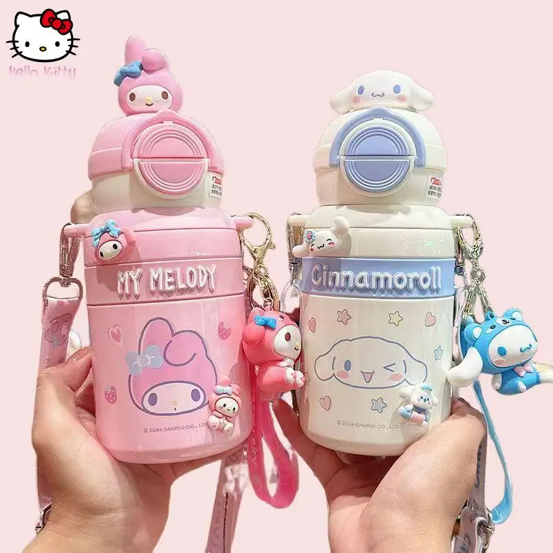 

Sanrio Hello Kitty Kuromi мультфильм Pochacco детская популярная стильная милая модная чашка для воды детская портативная практичная чашка для воды