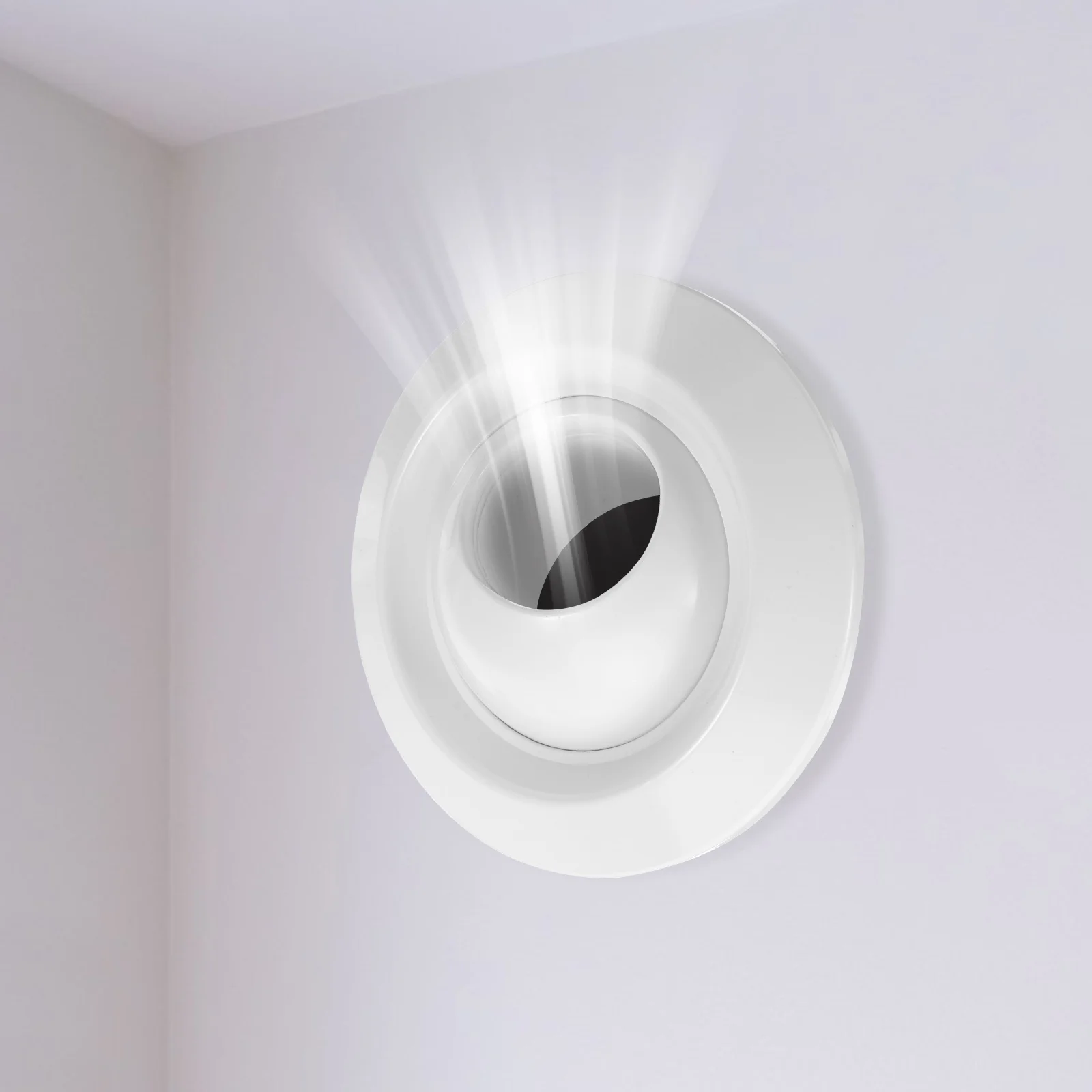 조절 가능한 ABS 노즐 4인치/100mm 구형 배기구 덮개 HVAC 시스템용 원형 공기 확산기 욕실 공장용