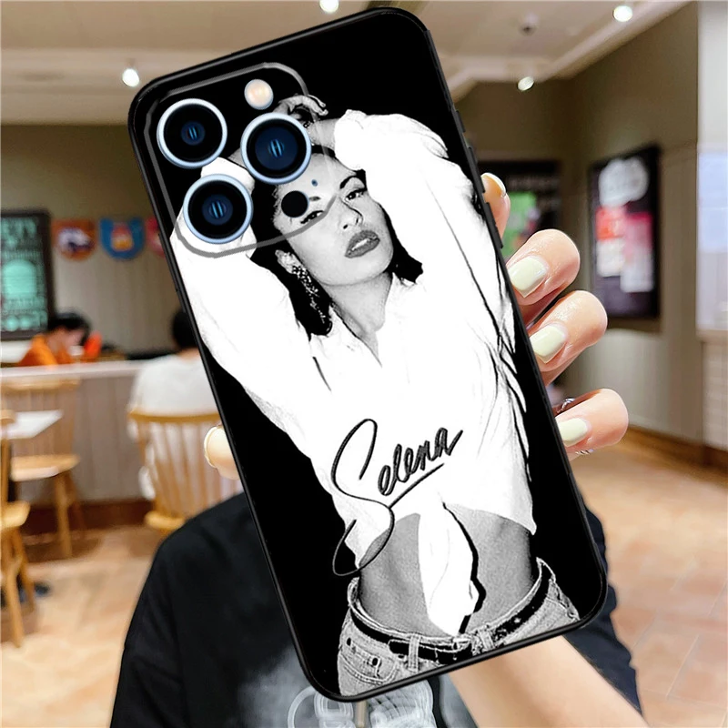 Selena Quintanilla Case For iPhone 16 15 14 13 12 11 Pro Max Mini 7 8 Plus X XS Max XR Full Protect Cover