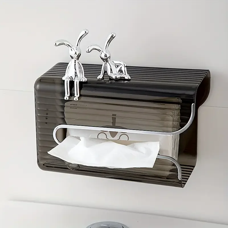 Figurines de lapin assis modernes, décoration créative Simple pour la maison, pour étagère de voiture et ornement d'aquarium, décorations de pâques
