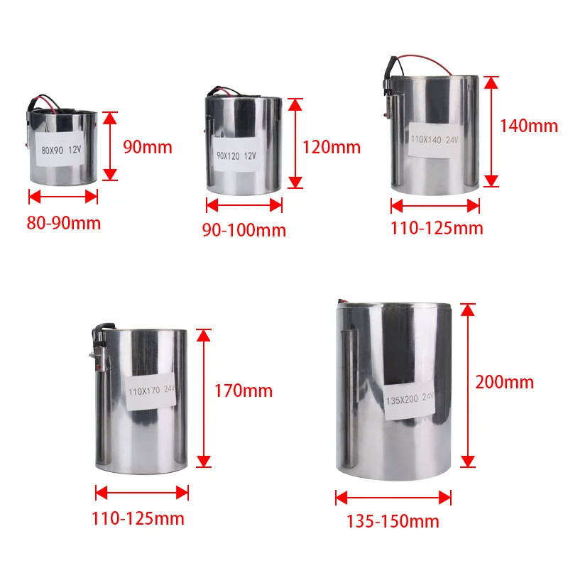 12V 24V einstellbarer 120W Dieselfilterheizer: Universeller Vorwärmer für Autos, LKWs, ideal für Kaltklimateure und Motorlager – Detail 1
