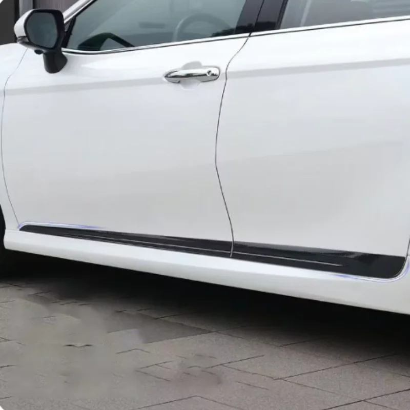 

For Toyota Camry XV80 2024 2025 Automobile modification Car door edge strip Body side skirt decorative protective strip