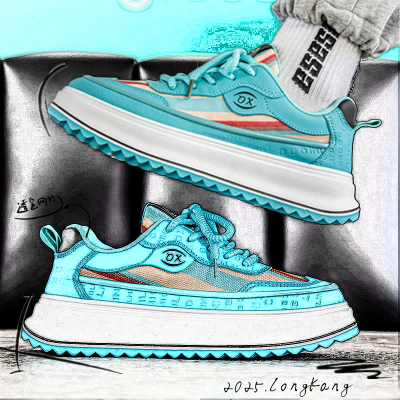 

2025 New Men's Board Shoes,sneakers,skate shoes,Casual Shoes Daily Wear Outdoor non-slip Cushioned Non-Slip Lightweight Travel