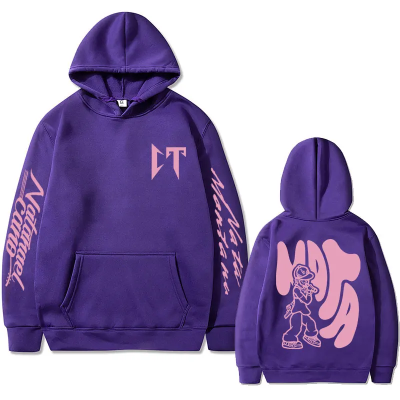 Singer Natanael Cano Nata Montana Graphic Hoodie Corridos Tumbados Sweatshirt Men Women's Hip Hop Oversized Pullover Hoodies