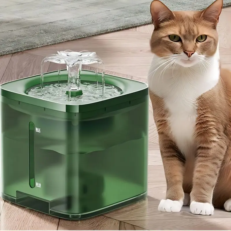 

Pet Cat, Dog Automatic Water Dispenser, One Time To Add Water To Drink Enough For 14 Days, Multi-layer Filtration And Purificati