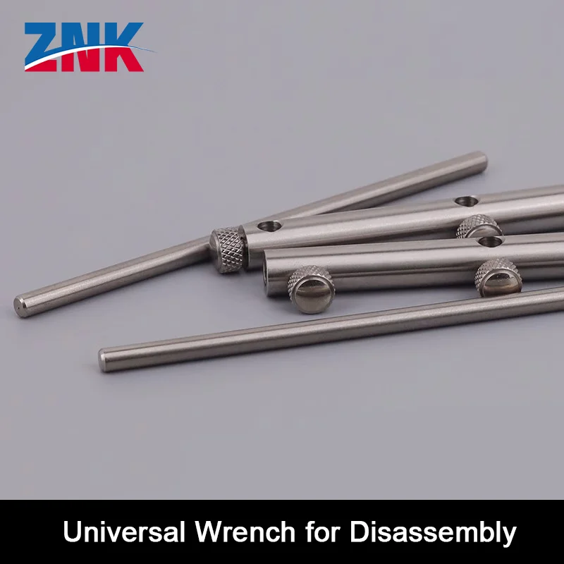 ZNK Laser Cutting Machine Fiber Focus Collimator Lens Disassembly Tool - Adjustable Universal Lens Wrench for Mirror Removal
