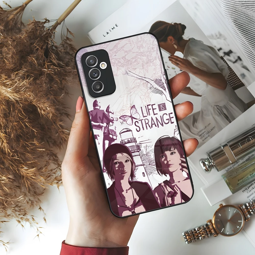 Life Is Strange Game Phone Case for Samsung Galaxy S24 S23 S22 S21 S20 A24 A34 A54 A53 Note20 M54 Fe Ultra Plus Glass