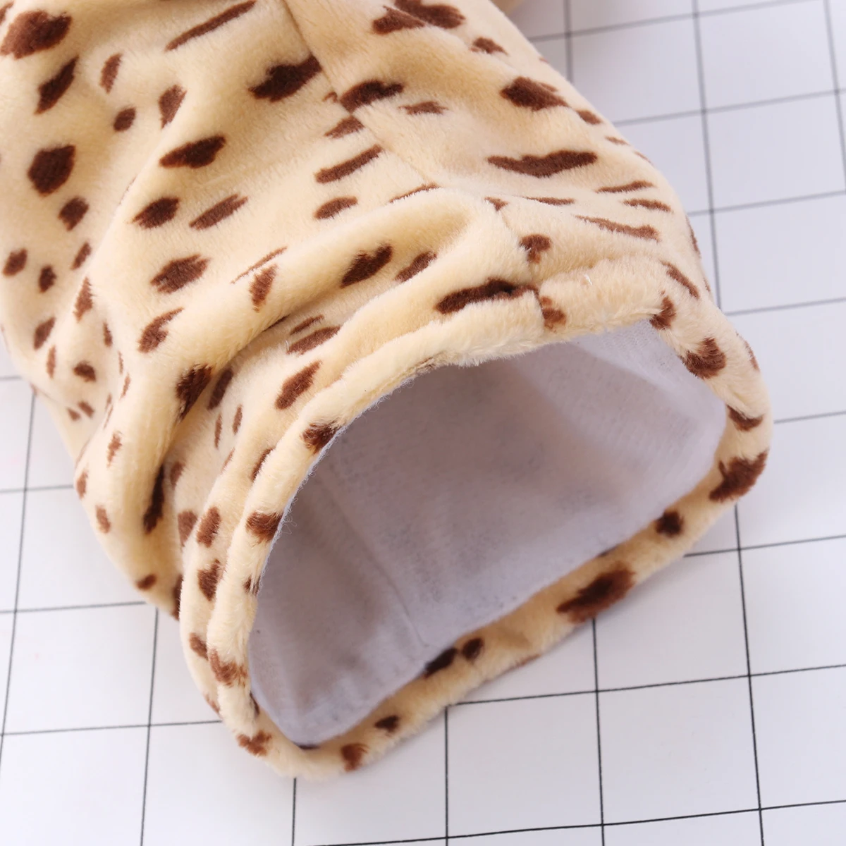 

Adorable Puppet Leopard Educational For Kids Interactive Play Parent-Child Bonding Hand Puppet For Boys Girls Animal