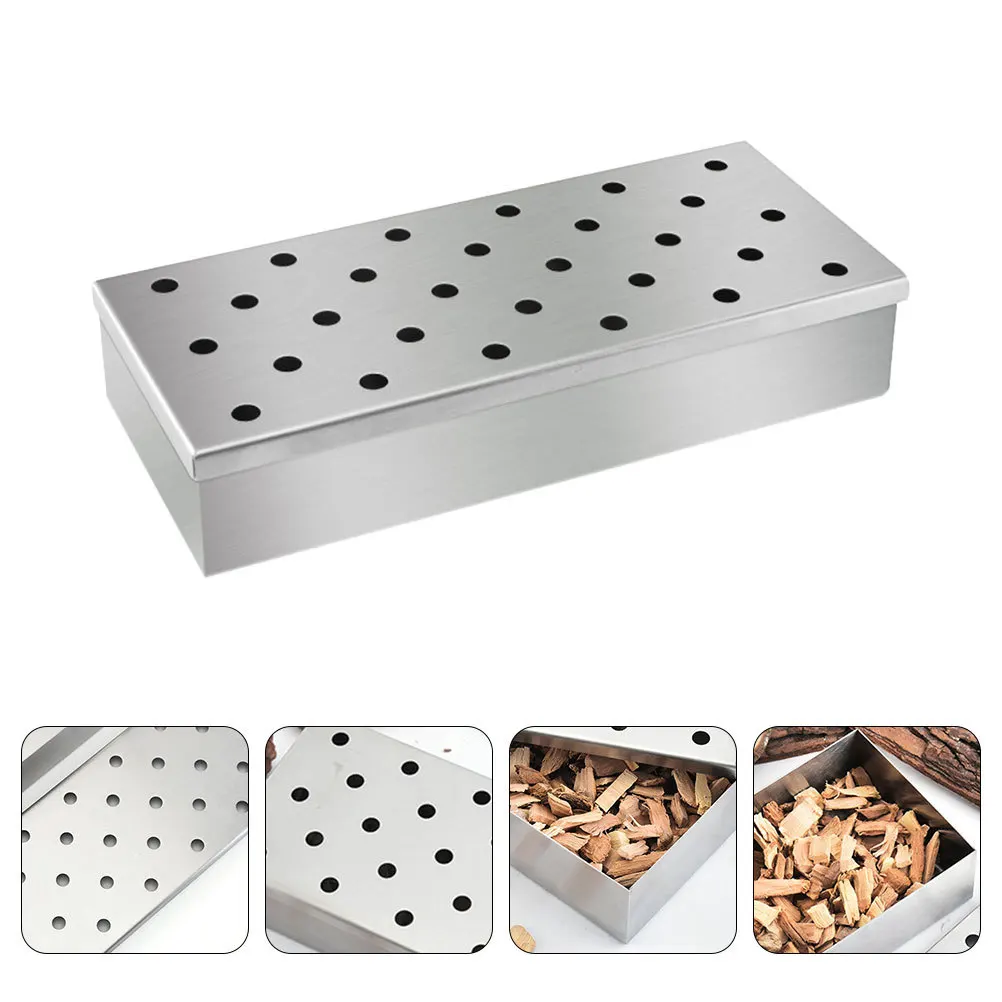 

pellet smoker box pellet box smoke box stainless steel smoker box durable pellet box