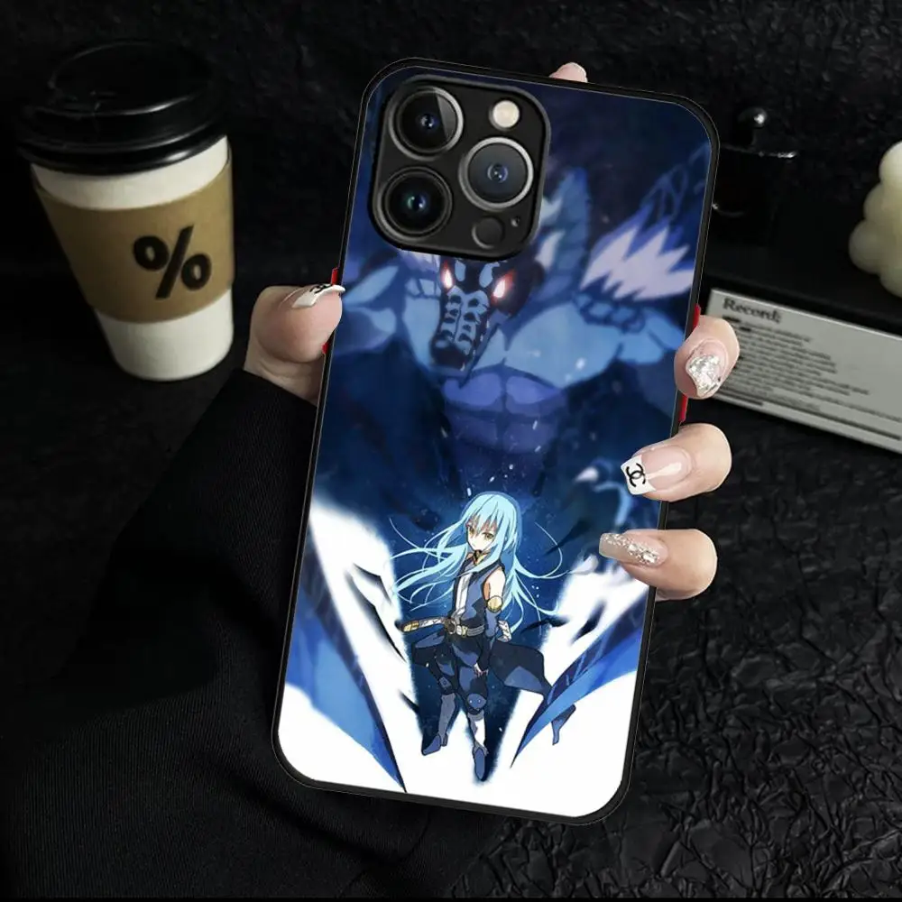 Rimuru Demon King Phone Case For iPhone 16 Pro Max 15 14 13 12 X XR XS XSMAX 8 7 Plus Skin Feel Scrub case